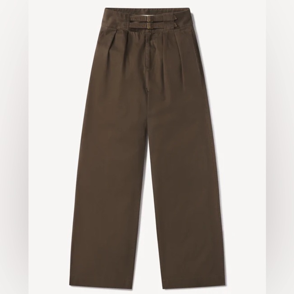 Buck Mason Desert Twill Ghurka Pant in River Rock 🤎